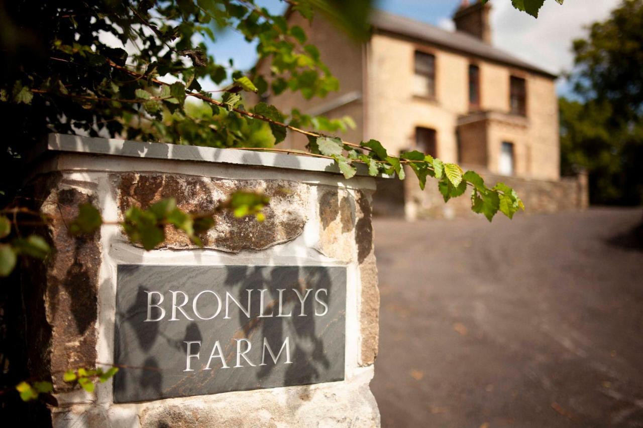 Bronllys Farm Coastal Self-Catering Apartment ลาแนคลี ภายนอก รูปภาพ